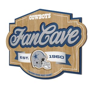 NFL Dallas Cowboys Fan Cave Decorative Sign
