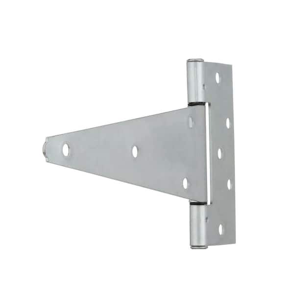 10 in. Zinc Plated Heavy-Duty Standard Tee Hinge