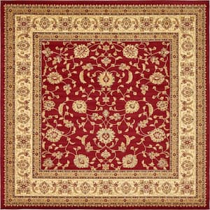 Voyage St. Louis Red 10' 0 x 10' 0 Square Rug