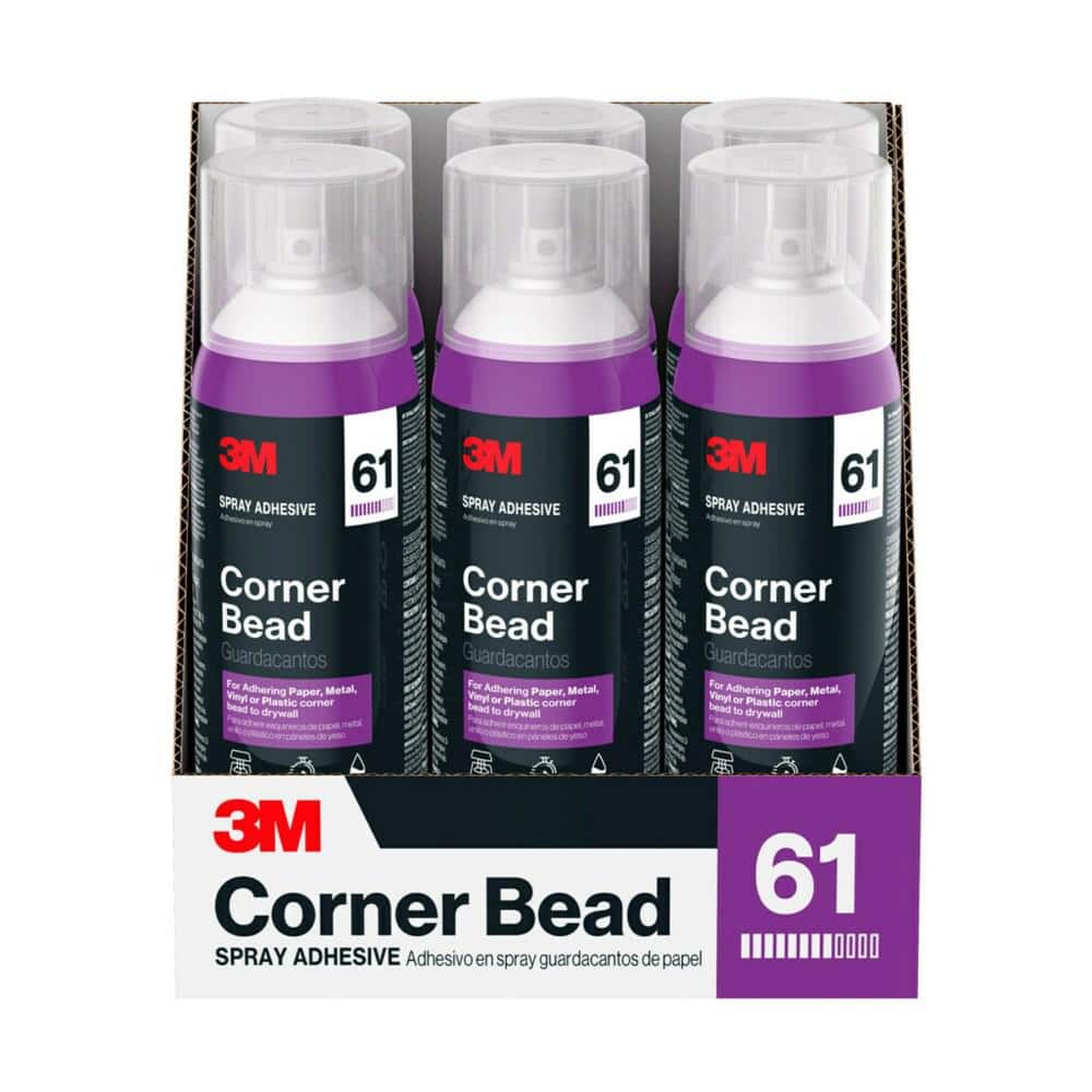 Drywall Corner Bead Adhesive (Case Pack of 6)