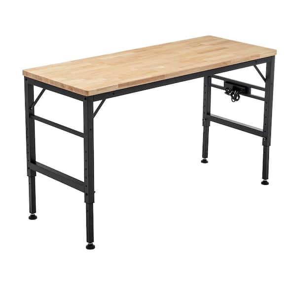 Siavonce Adjustable Height Workbench, 60