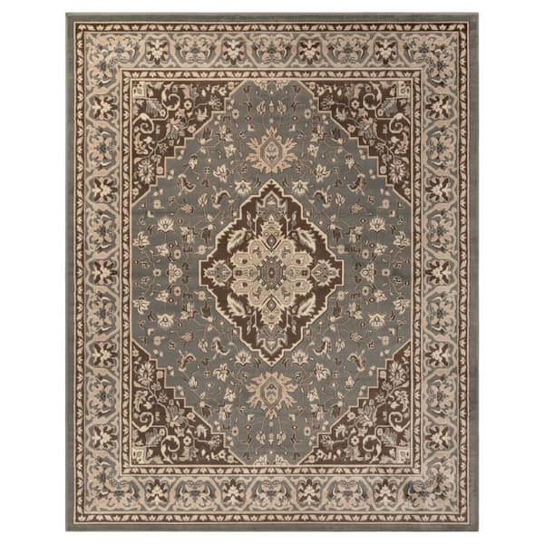 Beige SUPERIOR Conventry Traditional Oriental Abstract Floral Polypropylene Indoor Area Rug 4x6 