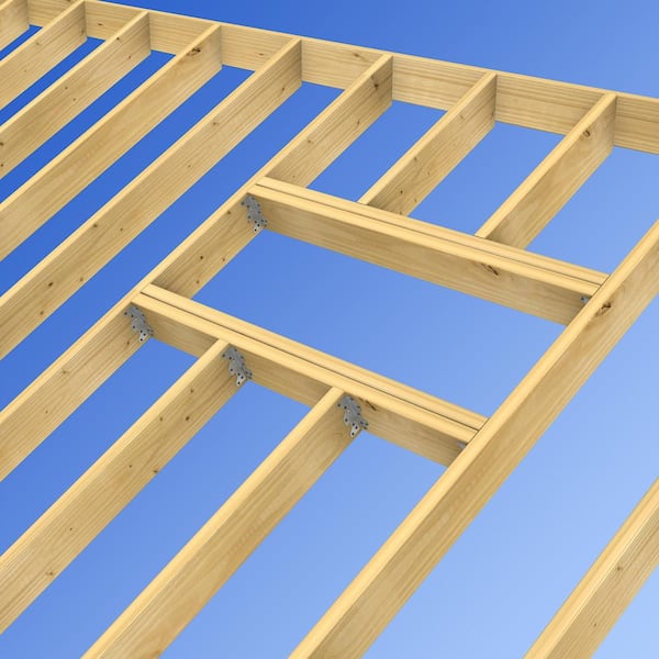 Simpson Strong-Tie - 1-7/16 in. x 4-1/2 in. Galvanized Framing Angle