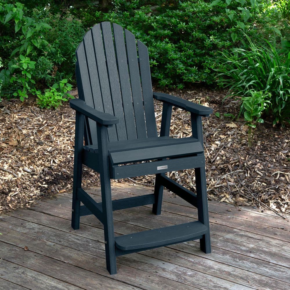 Federal Blue Highwood Hamilton Counter-Height Adirondack Chair