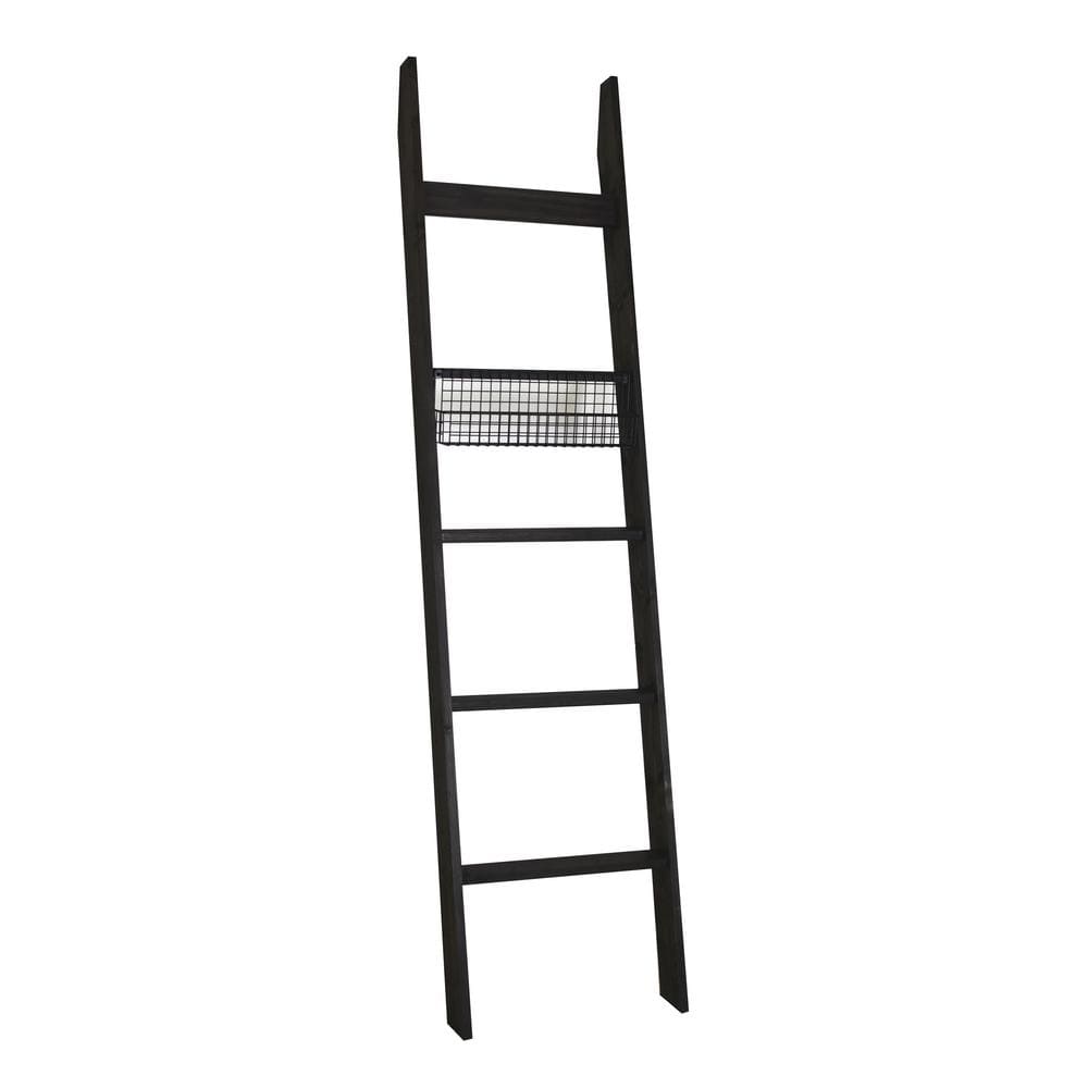 Black ladder best sale for blankets