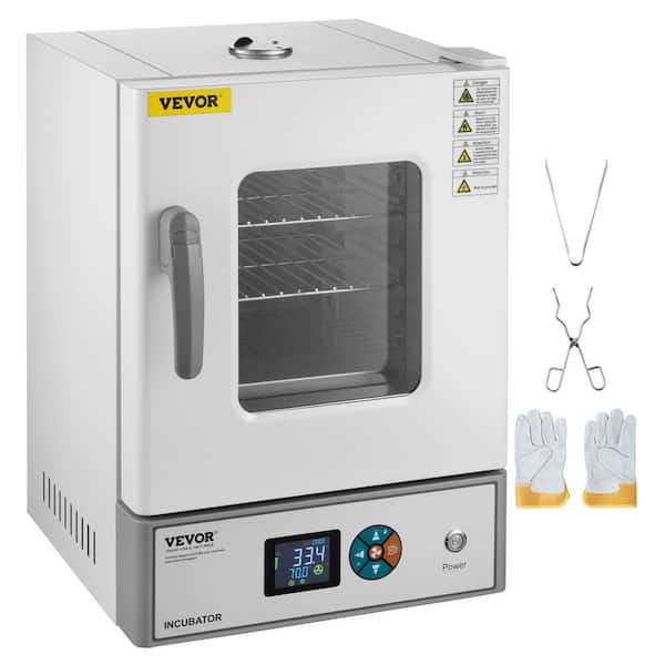 VEVOR Lab Incubator, 20 L, PID Temperature Control 0-70℃, Scientific Digital Incubator, Constant-Temperature Microbiological