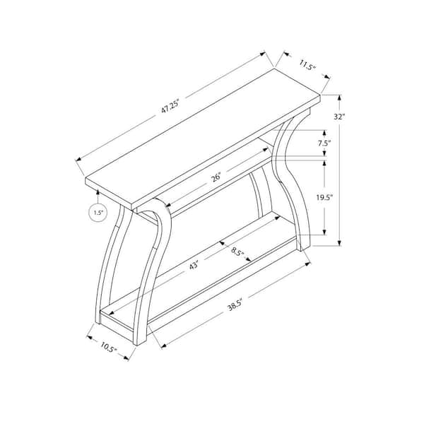 Monarch Accent Table 32 Monarch Accent Table 32