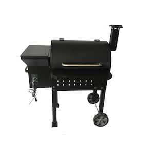445 Wood Pellet Grill and Smoker in Black