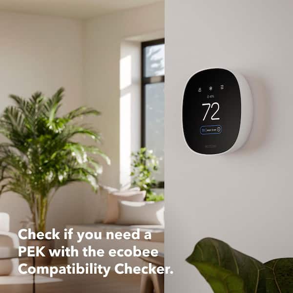 ecobee Learning Thermostat, Power extender, Video Doorbell, Smart