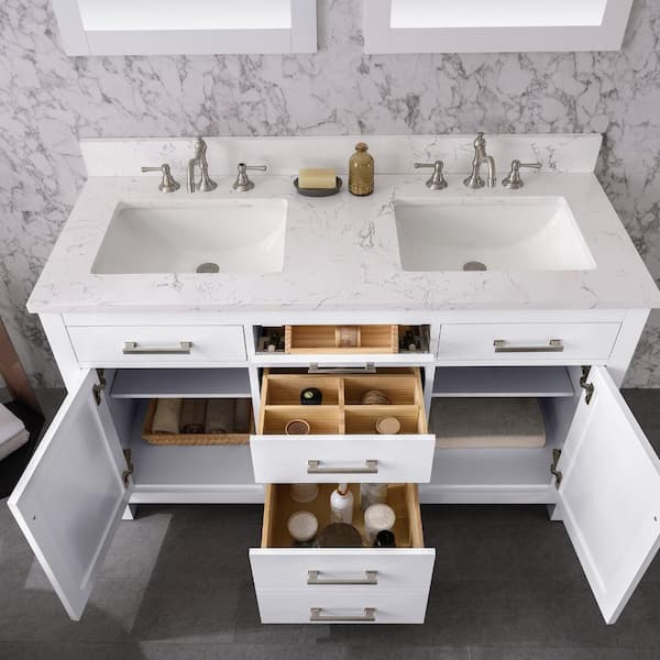 54 inch double sink vanity discount