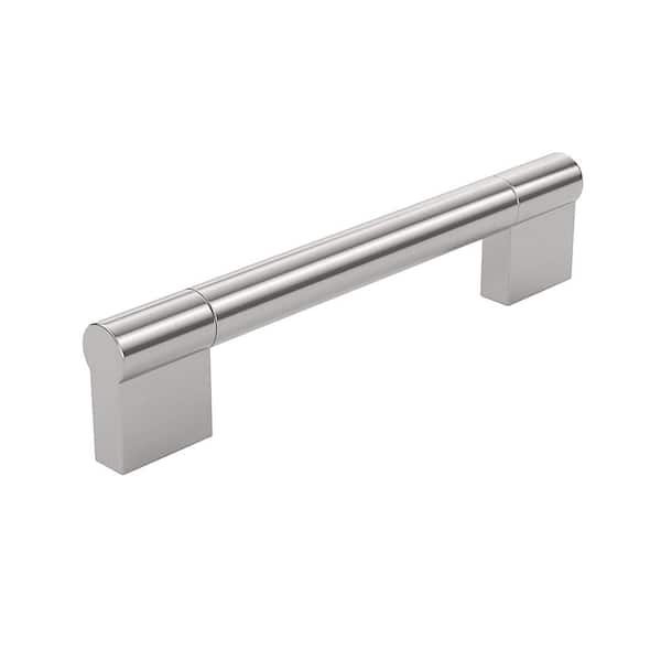 Avellino Collection 5-1/16 in. (128 mm) Modern Brushed Nickel Cabinet Bar Pull