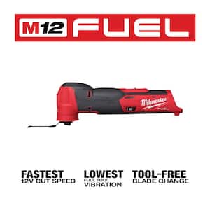 M12 FUEL 12V Lithium-Ion Cordless Oscillating Multi-Tool and M12 FUEL 3 in. Cutoff Saw