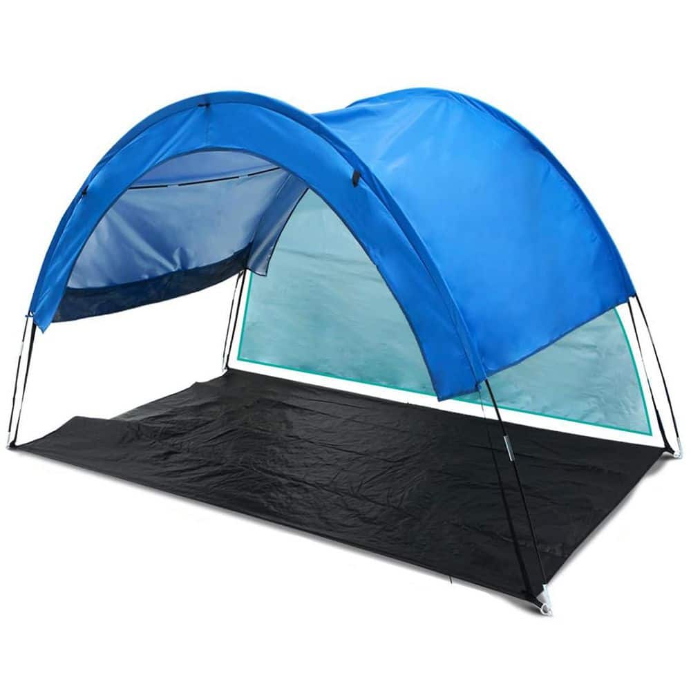 7 ft. x 7 ft. Blue Outdoor Beach Tent Canopy UPF50+ for 3-4 Persons price history on PriceWatchPro