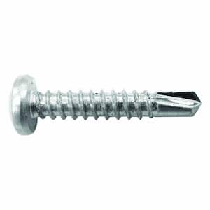 10-16X1 1/4 Phillips Bugle Head Full Thread Self Drilling Drywall Screw Zinc and Bake Pack of 100 