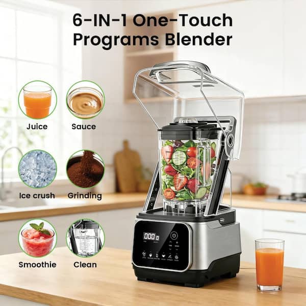 XUTUMM 68 oz. High Speed Blender, Self-Cleaning, Overheat XUTUMM 68 oz. High Speed Blender, Self-Cleaning, Overheat
