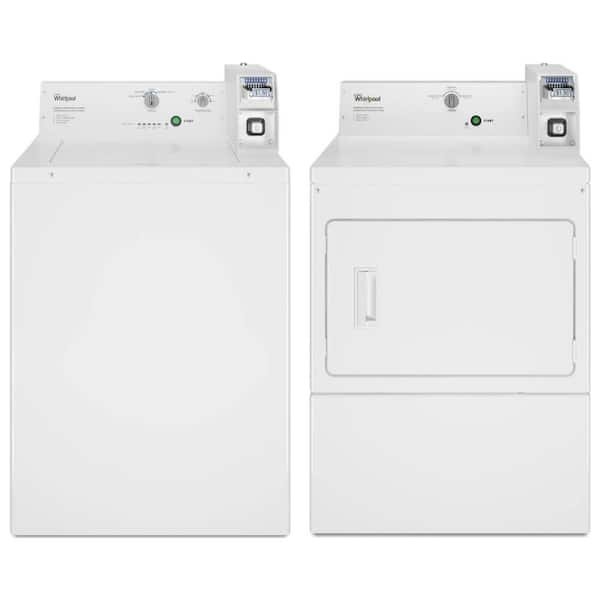 3.3 cu. ft. Top Load Washer and 7.4 cu. ft. 240-Volt Dryer Set