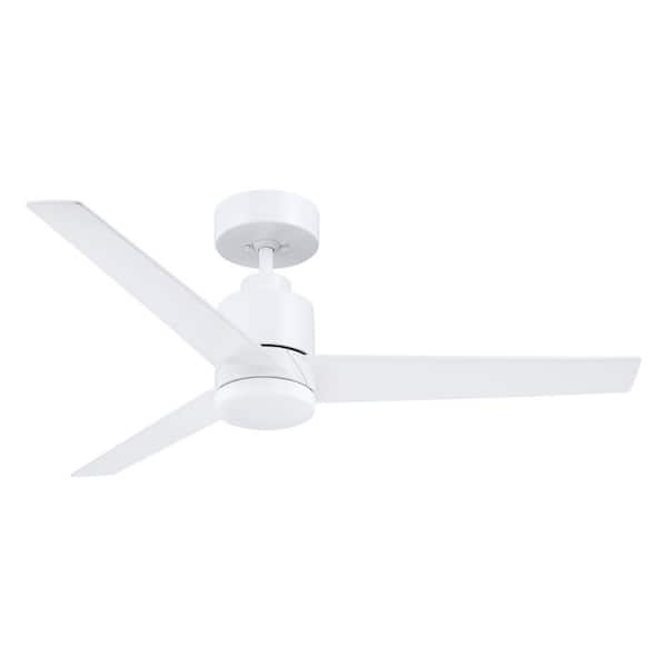 White cheap modern fan