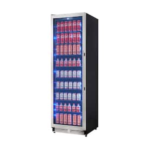 Cesinali 24 in. Single Zone Beverage and Wine Cooler in Stainless Steel