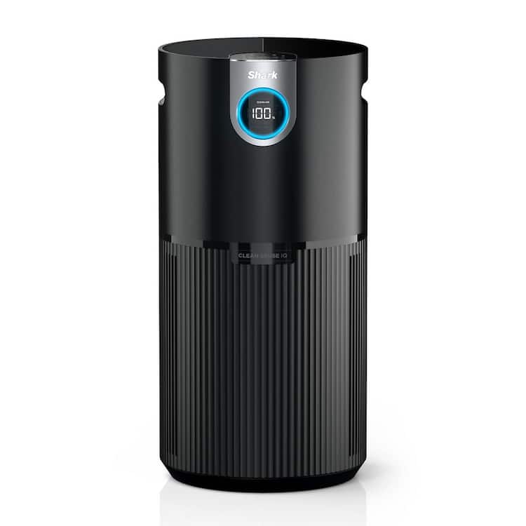 Shark True Console 1000 sq. ft. HEPA Filter Air Purifier and Cleaner in Blacks with True NanoSeal, Cleansense IQ and Odor Lock