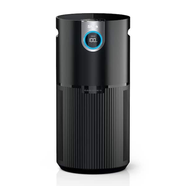 True Console 1000 sq. ft. HEPA Filter Air Purifier and Cleaner in Blacks with True NanoSeal, Cleansense IQ and Odor Lock