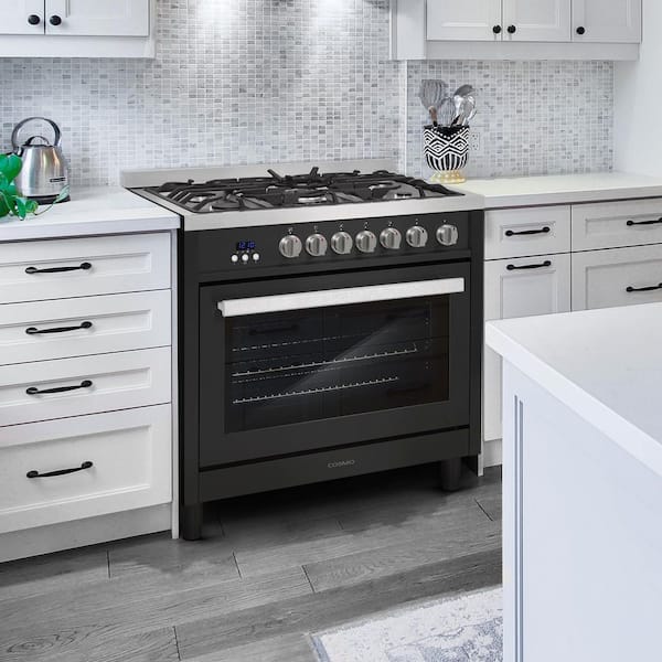 Aicoco onAir & ZHIYUN CQ5 セット Cosmo 36 in. Nebula Collection 4.4 cu. ft. Gas Range, 5-Burners