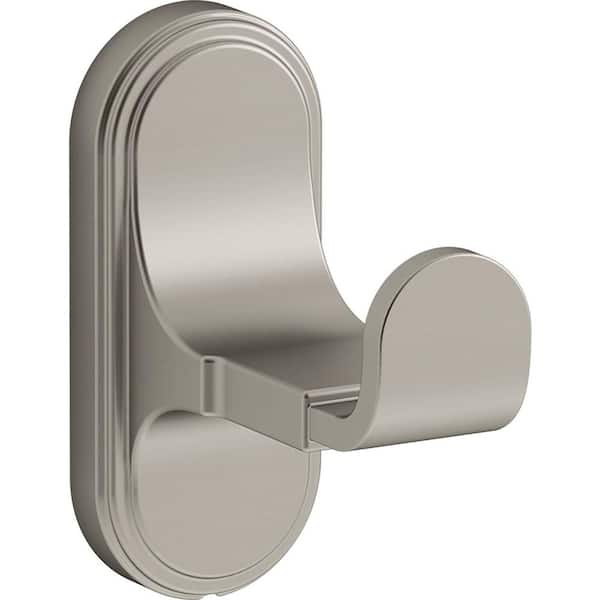 Style Selections Bailey Brushed Nickel Wall Mount Single Post