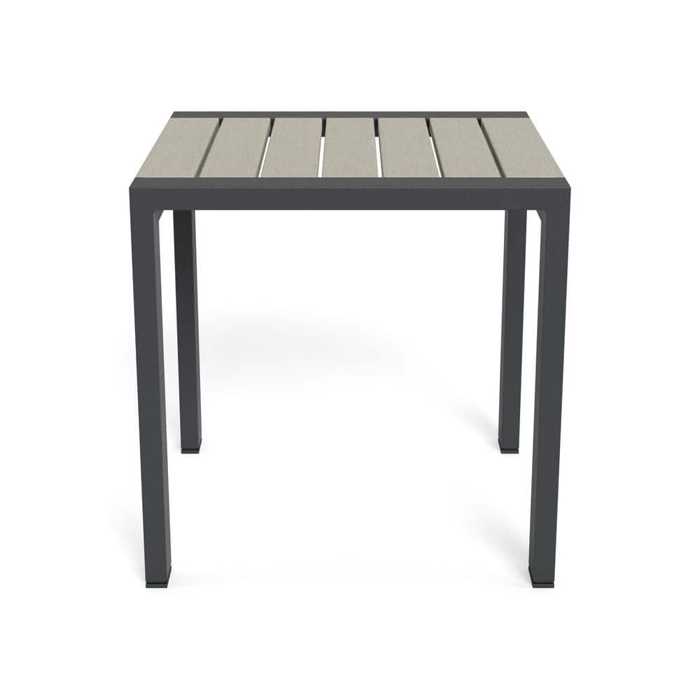 Lakeview Modern Navy Aluminum 5-Piece Outdoor Bistro Set