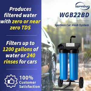 Spotless Car Wash System, Deionized Water System for Car Wash, RVs, Boats, Motorcycles, and Windows
