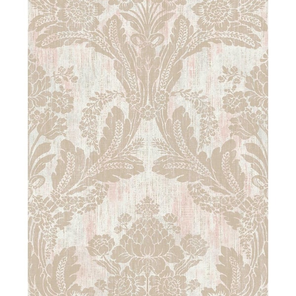 Rose Gold - Wallpaper - Home Decor - The Home Depot