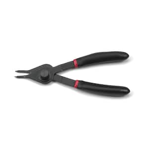 9 in. Straight Fixed Tip Convertible Snap Ring Pliers