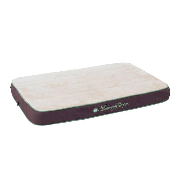 K&H Pet Products Memory Sleeper Large Mocha Dog Bed