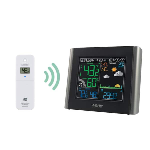 La Crosse Technology Wireless Color Weather Station with Backlight &  Forecast - Power Townsend Company