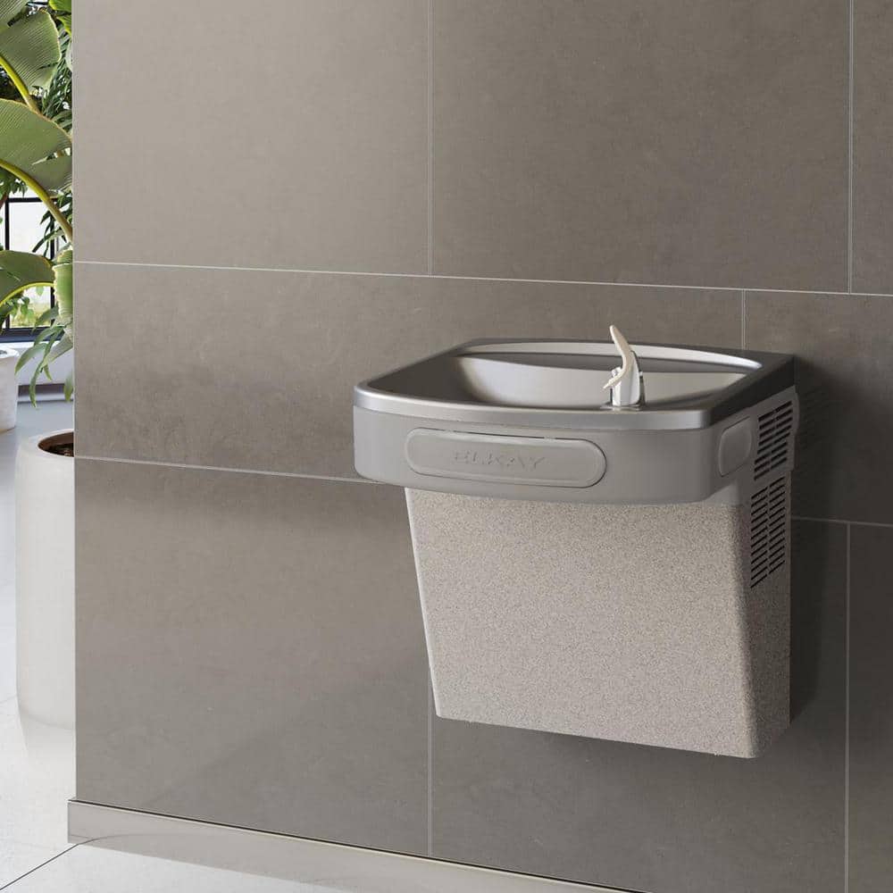 Light Gray Granite Wall Mount ADA Drinking Fountain
