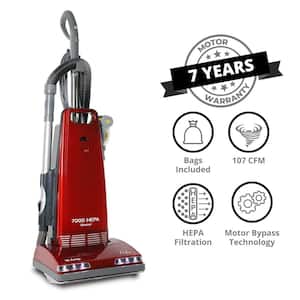 7000 Upright Sealed HEPA Vacuum Cleaner with Tools