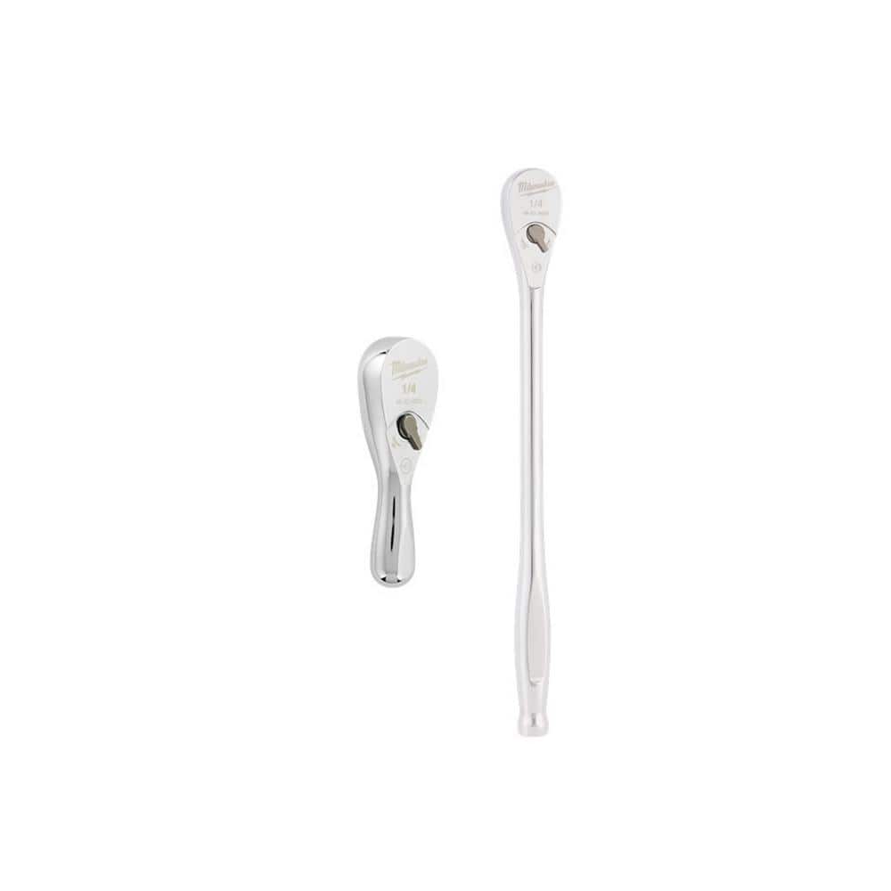 1/4 in. Drive 90-Tooth 3 in. Stubby Ratchet with 1/4 in. Drive 90-Tooth 9 in. Extended Ratchet (2-Piece) price history on PriceWatchPro