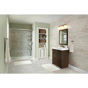 Installed Custom Tub to Shower Conversion