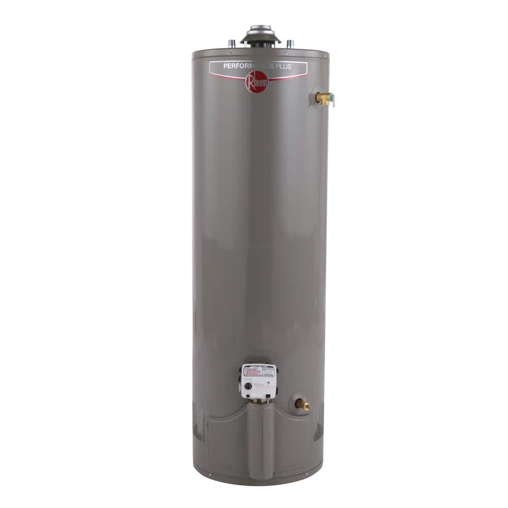 Rheem Performance Plus 50 Gal. Tall 9-Year 38,000 BTU Ultra Low NOx (ULN) Natural Gas Tank Water Heater - Utah Version -  700839