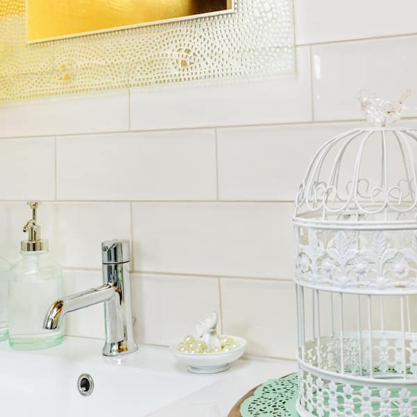 Pallet of Pier Ivory 4 in. x 12 in. Polished Ceramic Subway Wall Tile (570.28 sq. ft./Pallet)