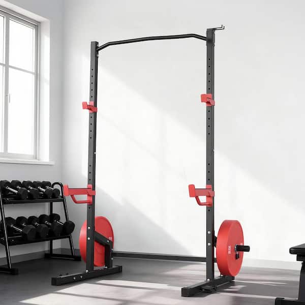 SKYSHALO Power Cage Squat Rack, 1000 lbs. Strength Training