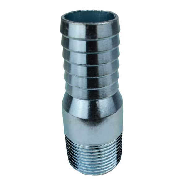 Water Source 1 in. Steel Male Insert Adapter