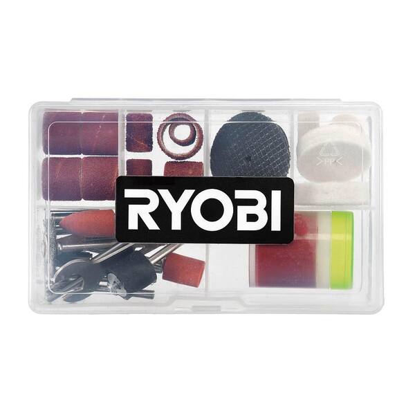 Ryobi 16 pc Rotary Tool Carving & Engraving Kit For Wood Metal