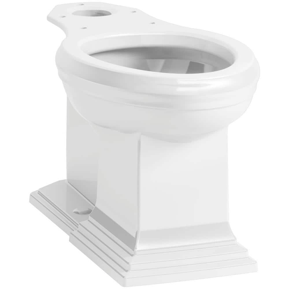 Kohler Memoirs Elongated Toilet Bowl Only In White K 5626 0 The Home