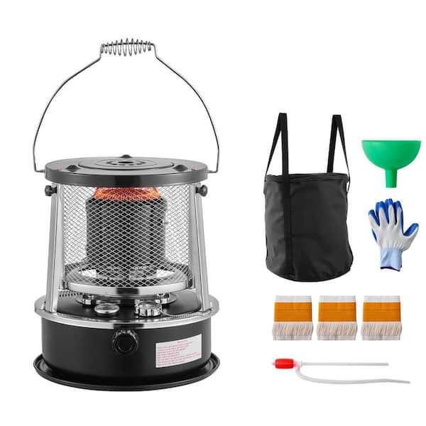 9000 BTU Portable Kerosene Heater and Stove, 2-in-1 Indoor and Outdoor Non-Electric Heating Solution, Space Heater