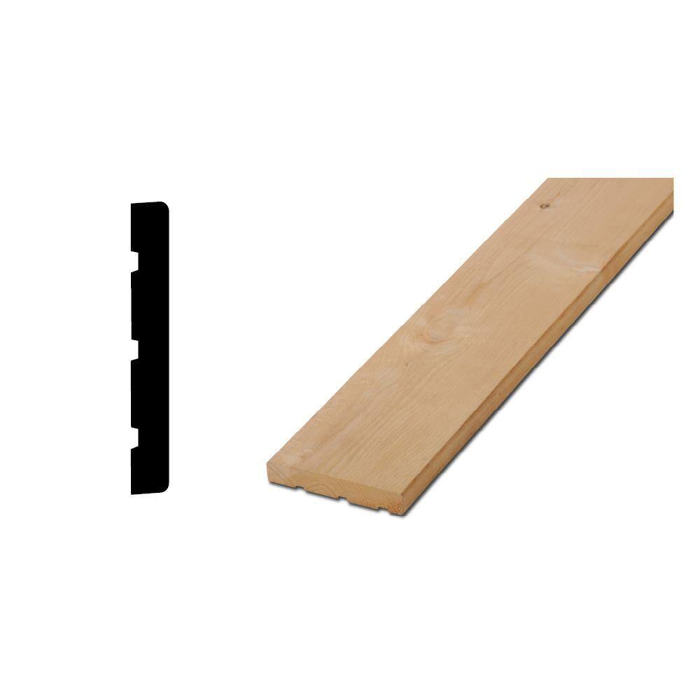 Woodgrain Millwork WG 458 45/8 in. x 3/4 in. x 993/4 in. Alder Wood