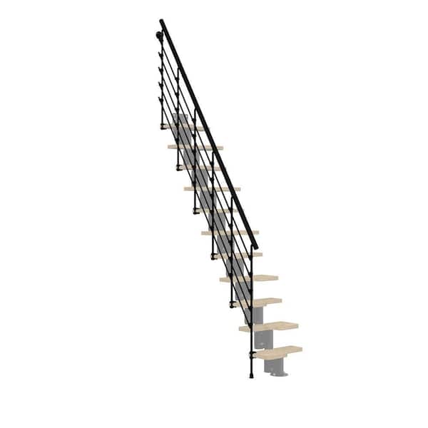 Arke Oak30.Xtra Black Metal 2nd Side Railing Kit