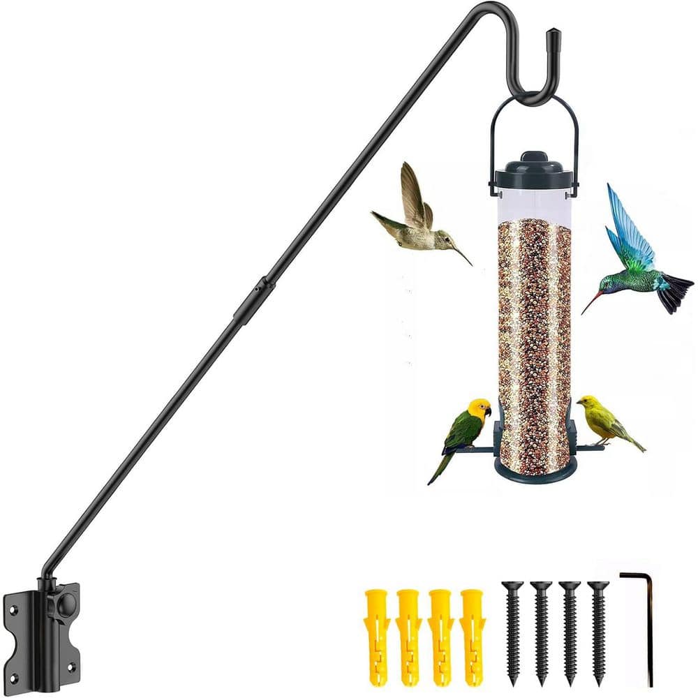 Wall Mount Heavy Duty Deck Hook-28 in. Extended Reach Plant Hangers Outdoor