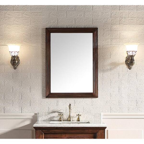 23 6 In W X 31 5 H 1 D, Wall Mounted Bathroom Vanity Mirror
