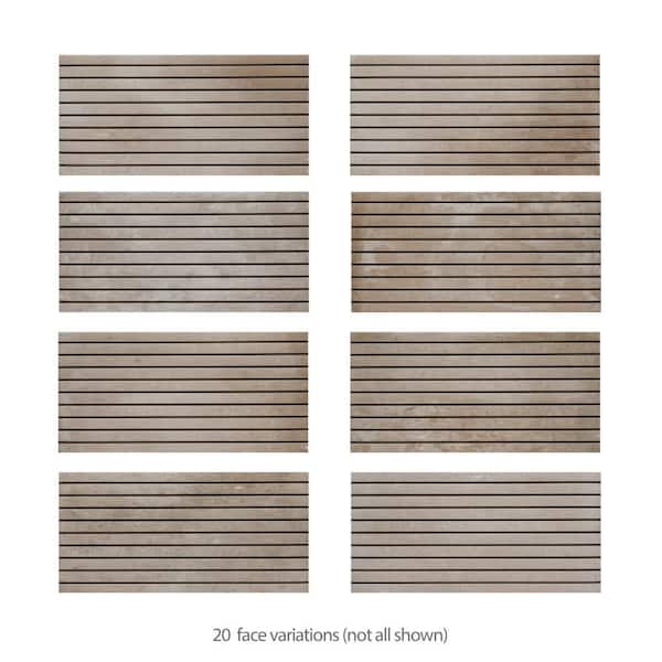 Americana Boston Strata Downtown 7 in. x 7 in. Porcelain Floor and Wall Take Home Tile Sample