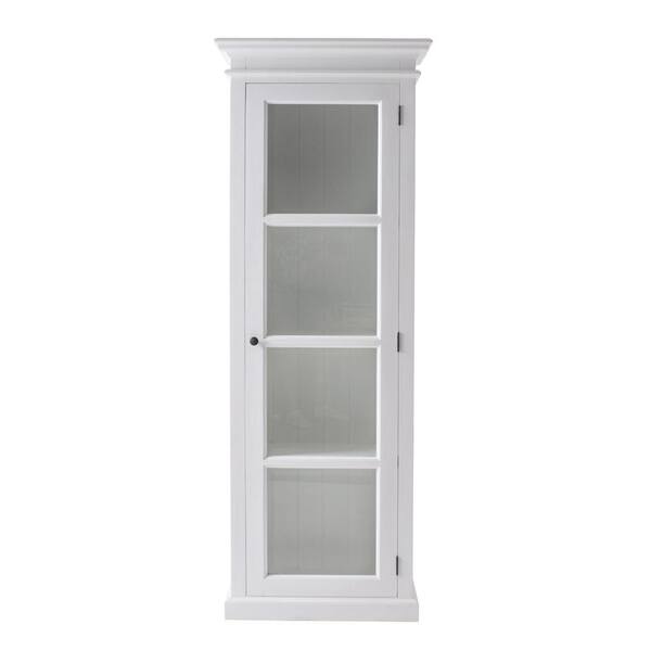 HomeRoots Charlie Classic White Cabinet