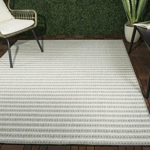 Dean 3' x 5' Indoor/Outdoor Beige Carpet Door Mat/Rug